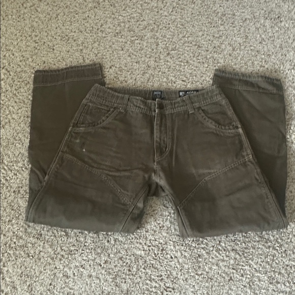 Kuhl Men's Cargo Pants in Dark Brown - Picture 2 of 7